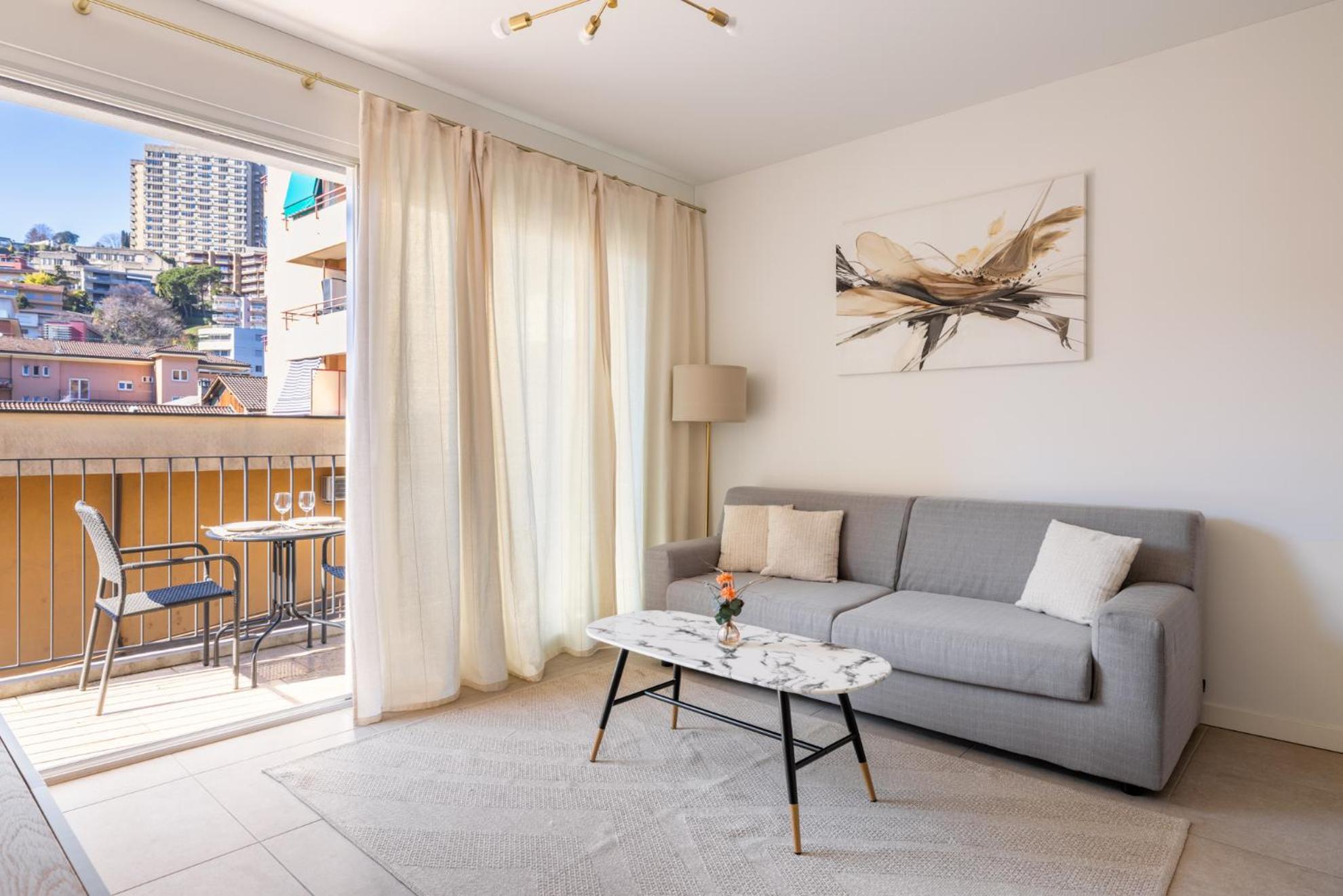 Magic Deluxe Suites - Free Parking Lugano Exterior foto